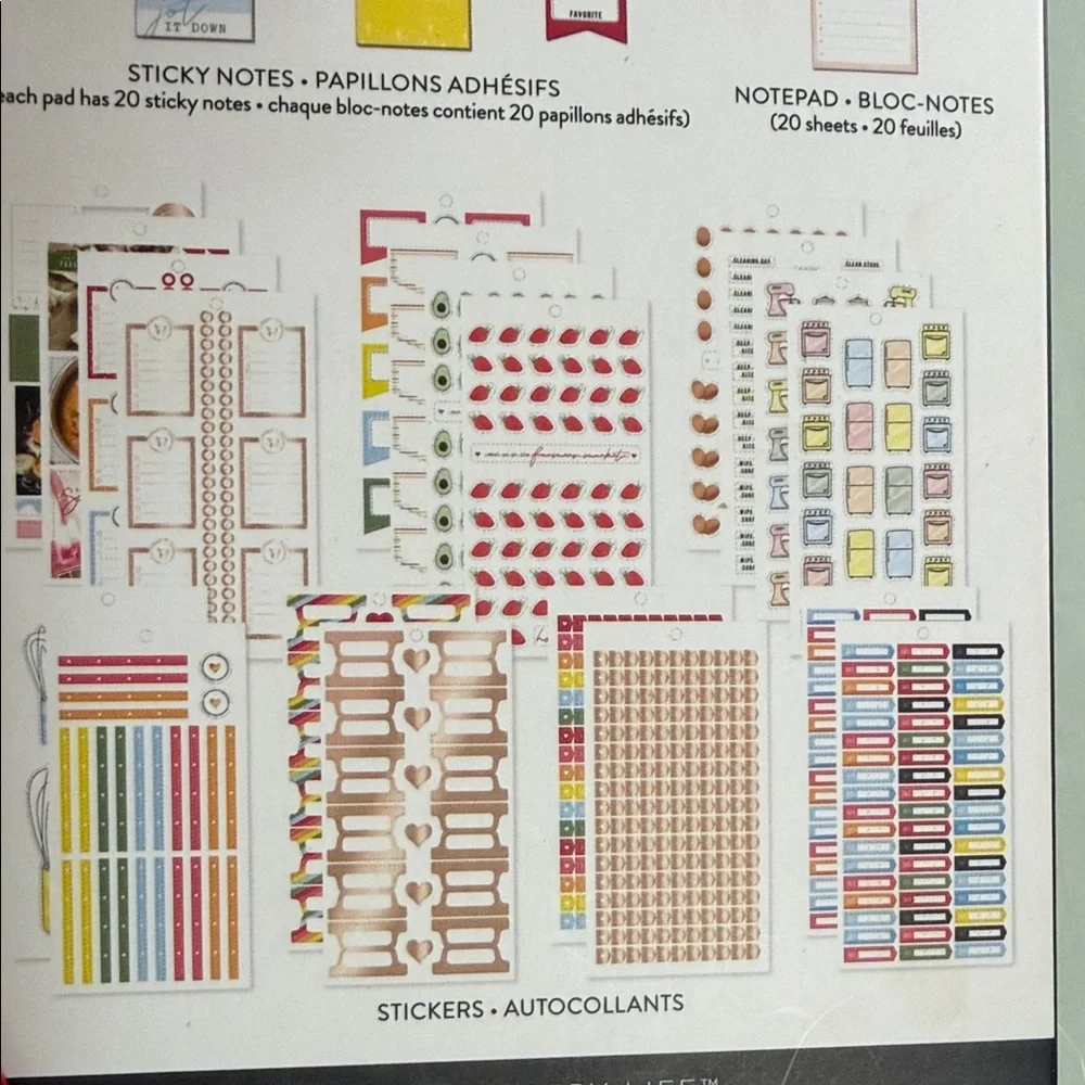 The Happy Planner Pink Avocado and Strawberry Sticker Book - Picture 7 of 7